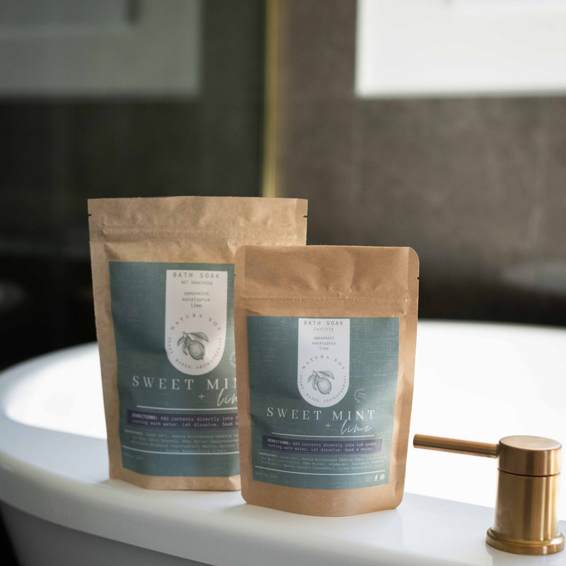 HOW TO TRANSFORM YOUR BATHING RITUAL WITH BATH SOAKS - Natura Soylights