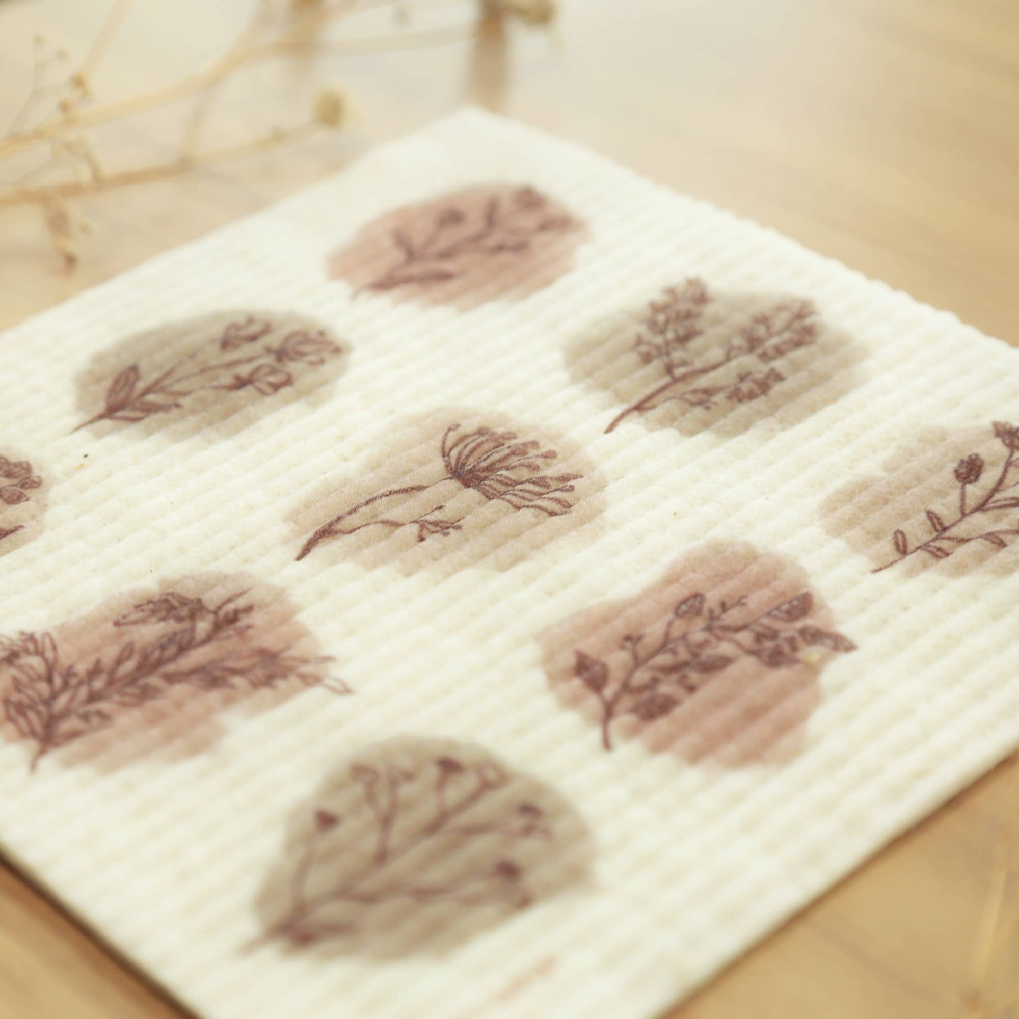 Botanical Sponge Cloth - Natura Soylights