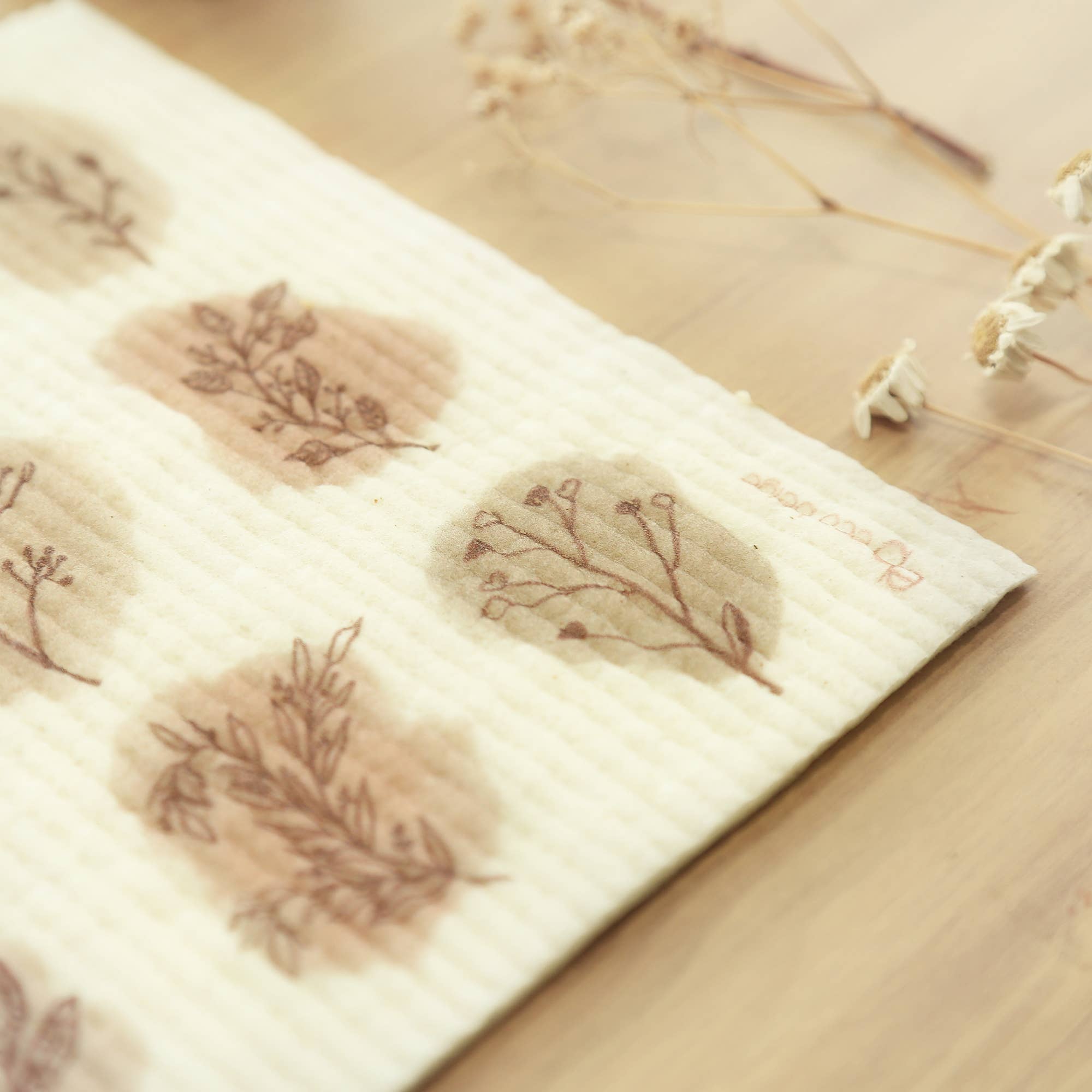 Botanical Sponge Cloth - Natura Soylights