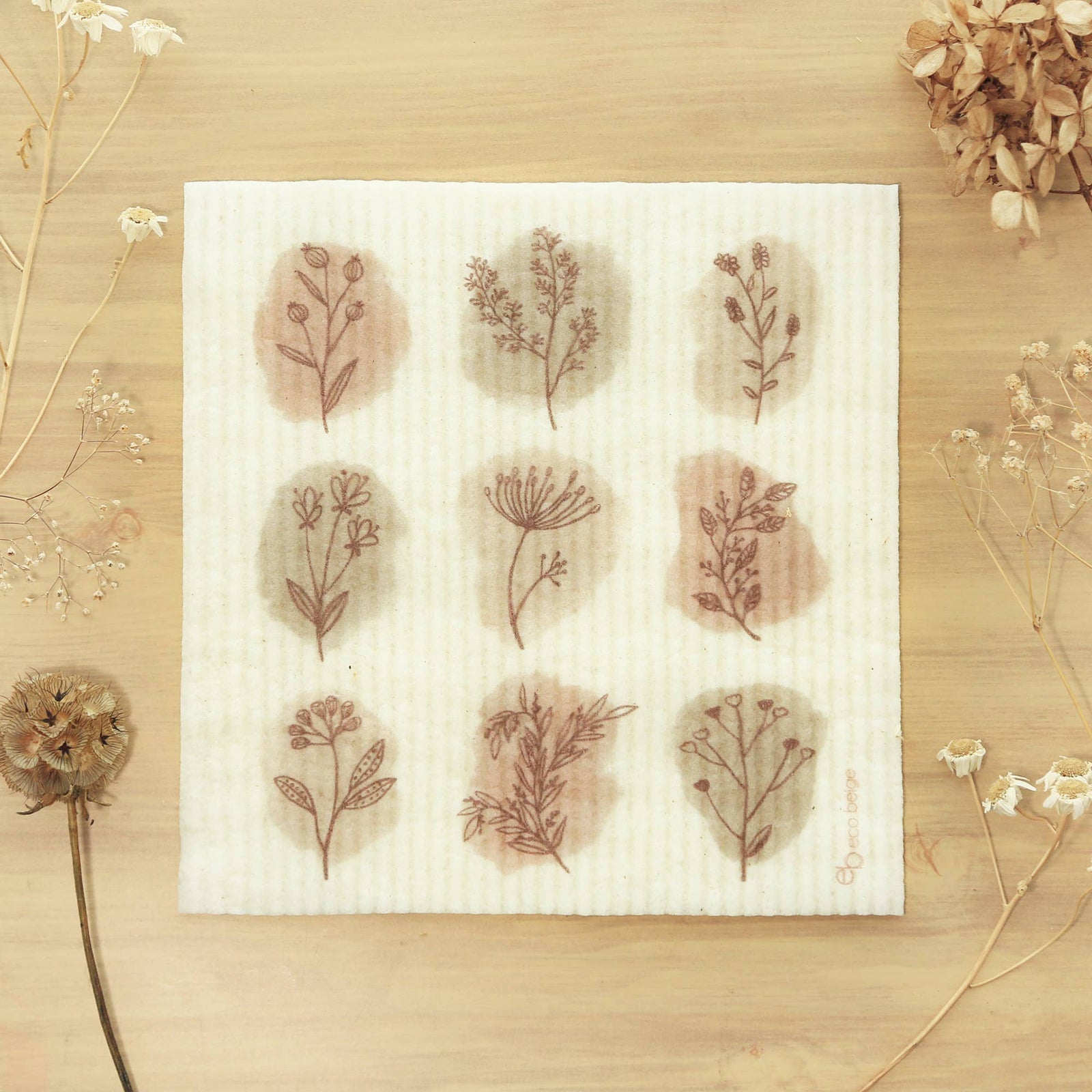 Botanical Sponge Cloth - Natura Soylights