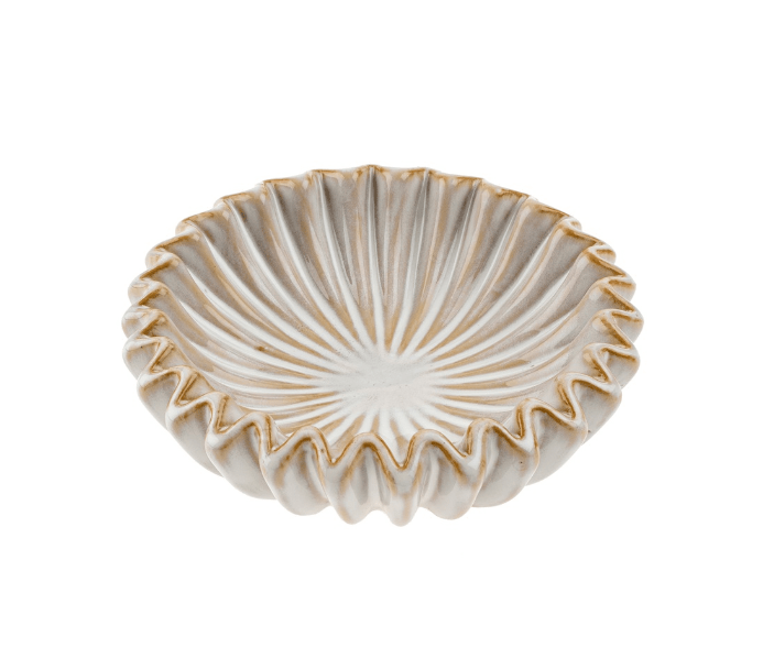Fluted Ceramic Catchall - Natura Soylights
