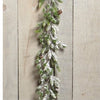 Frosted Snow Finish Garland - Natura Soylights