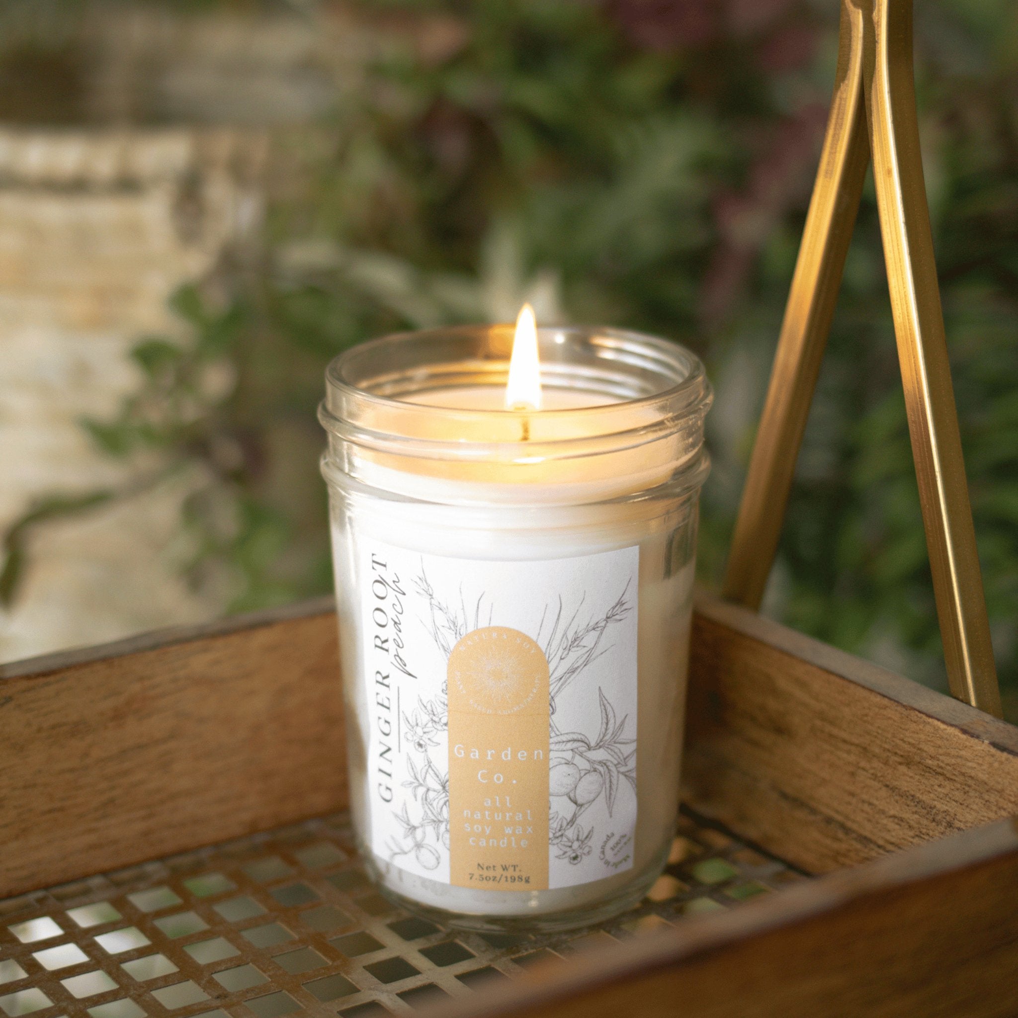Garden Collection Candle - Natura Soylights