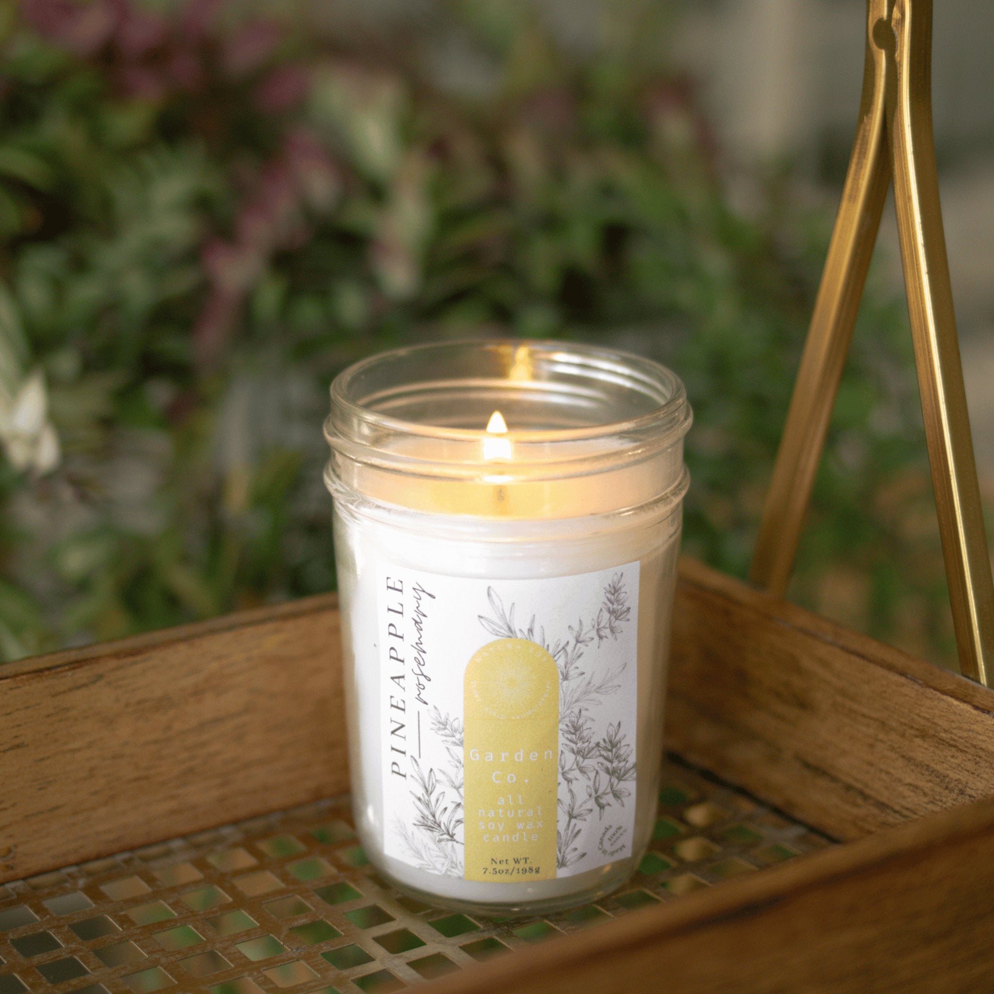 Garden Collection Candle - Natura Soylights