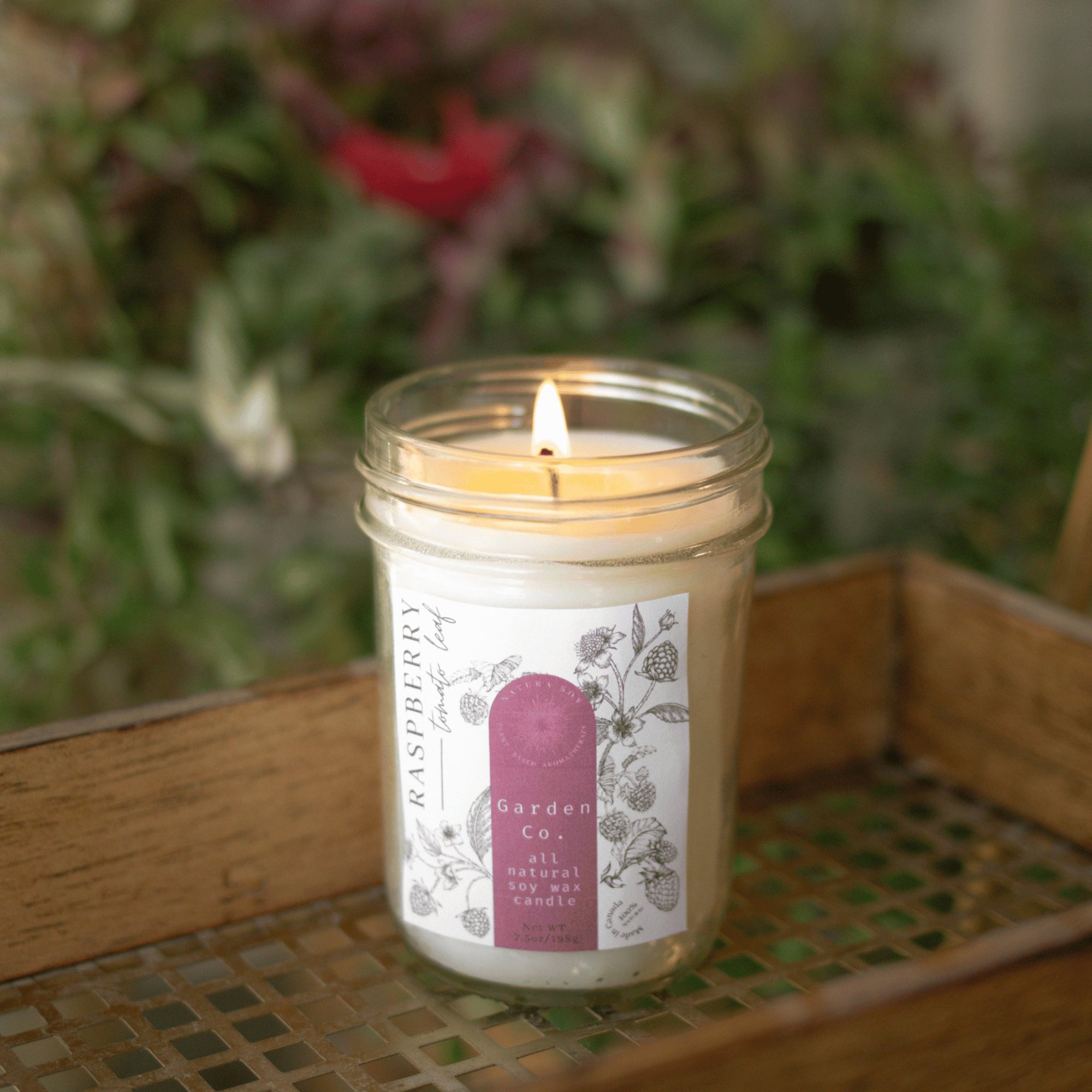 Garden Collection Candle - Natura Soylights