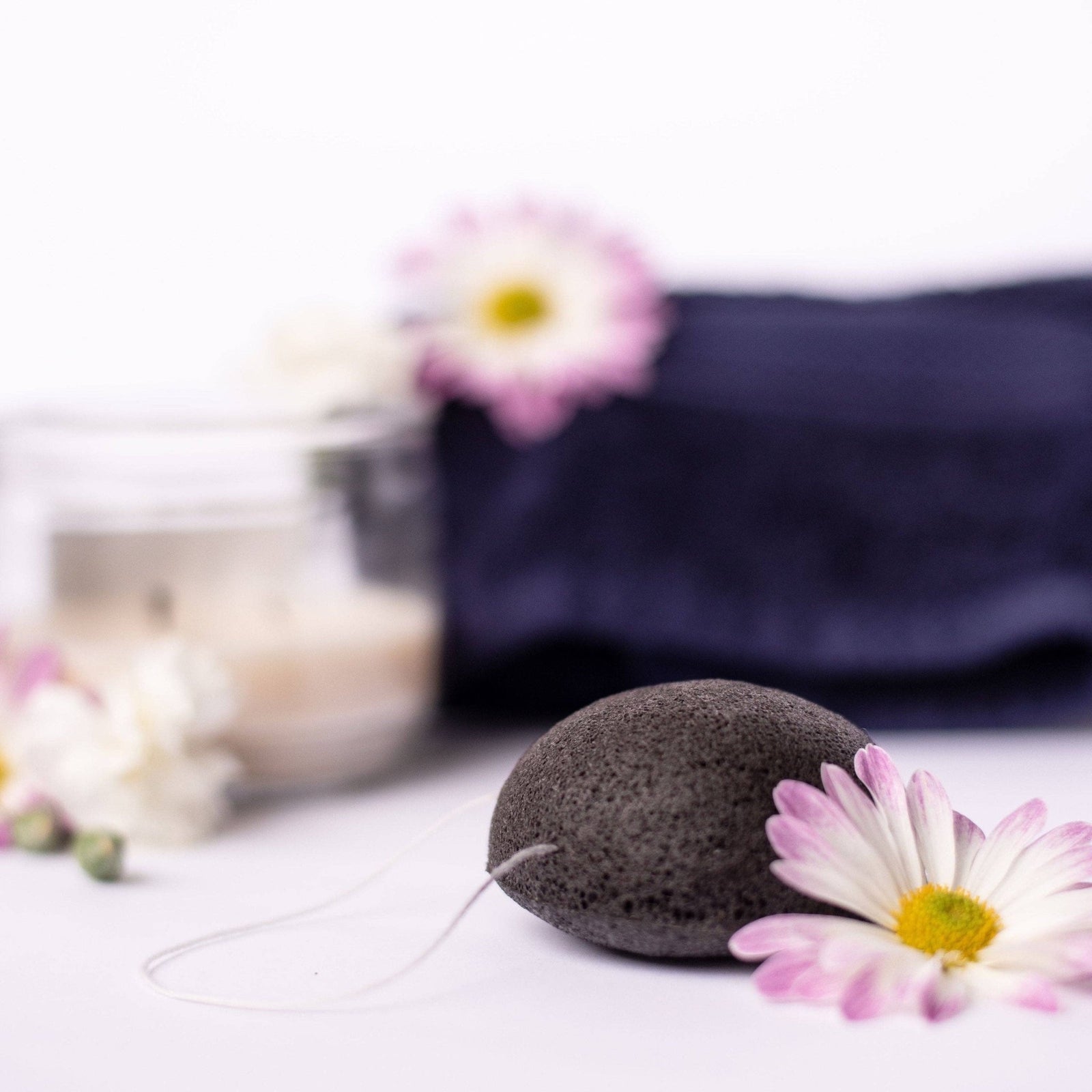 Konjac Cleansing Sponge - Natural Biodegradable - Natura Soylights