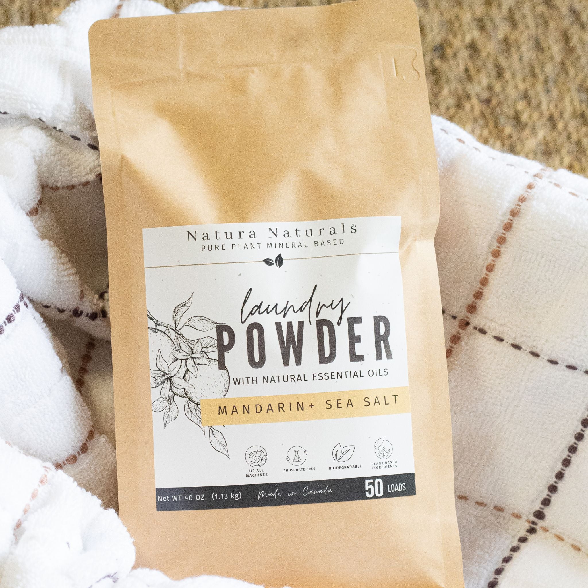 Laundry Powder - Natura Soylights