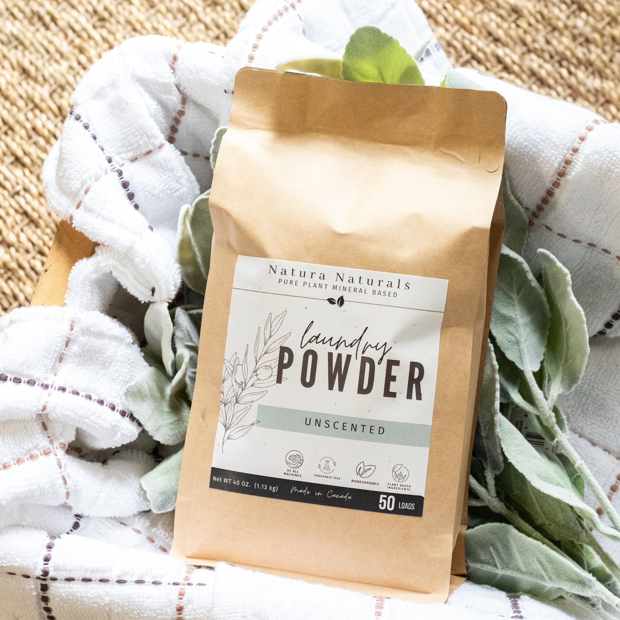 Laundry Powder - Natura Soylights