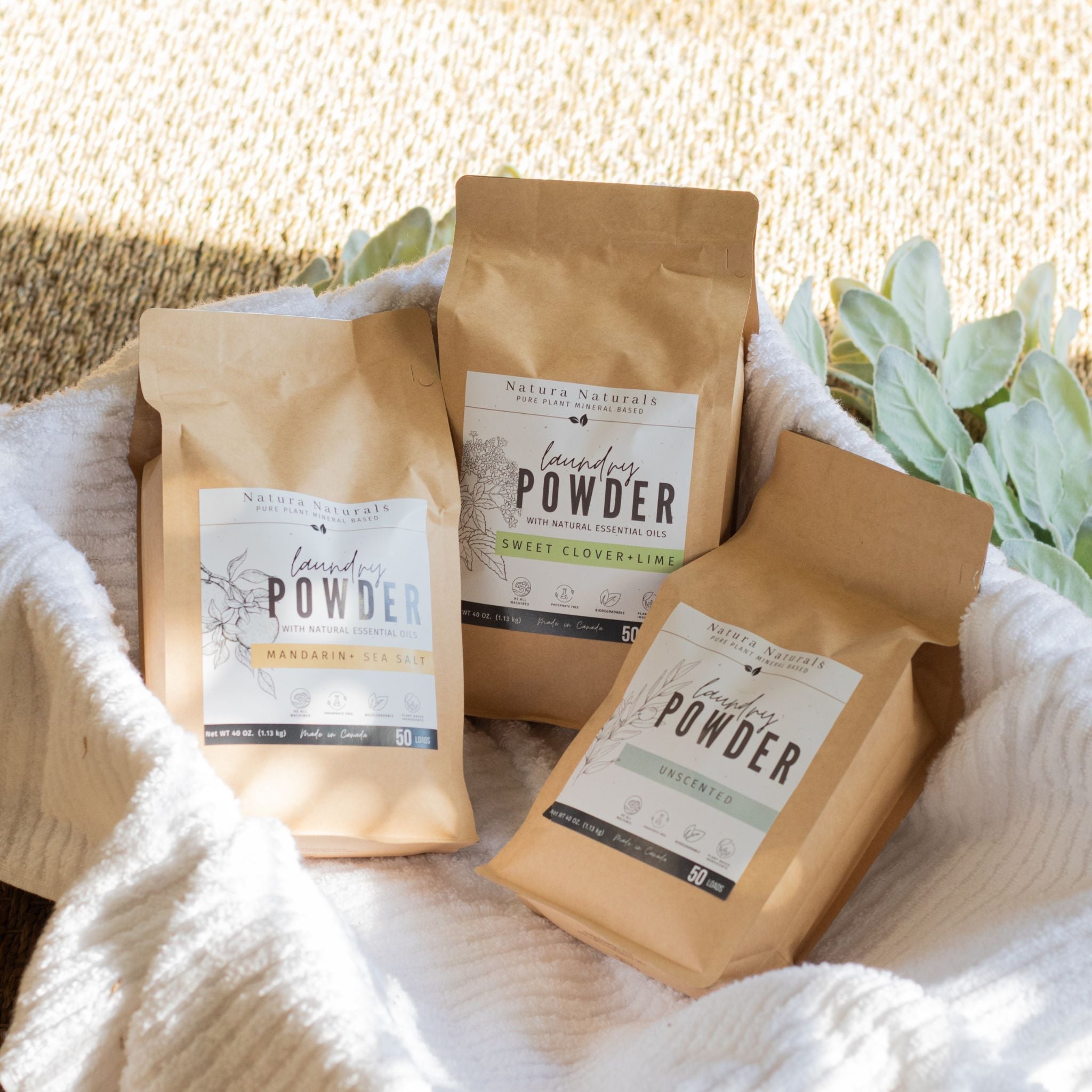 Laundry Powder - Natura Soylights