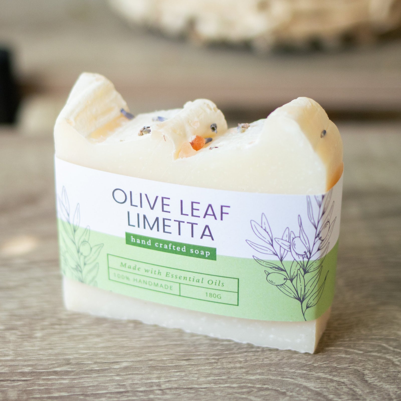 Olive Leaf Limetta Soap - Natura Soylights