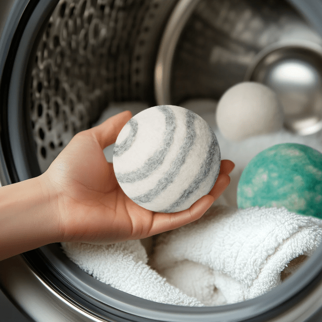 Reusable Wool Dryer Balls (3 pack) - Natura Soylights