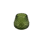 Tea light holder - Pine Cone Green - Natura Soylights