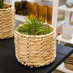 Carmel Basket Pot - Natura Soylights