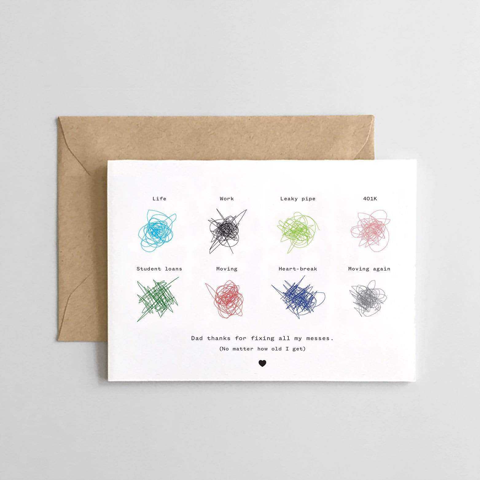 Dad Thanks for Fixing all my Messes - Natura Soylights