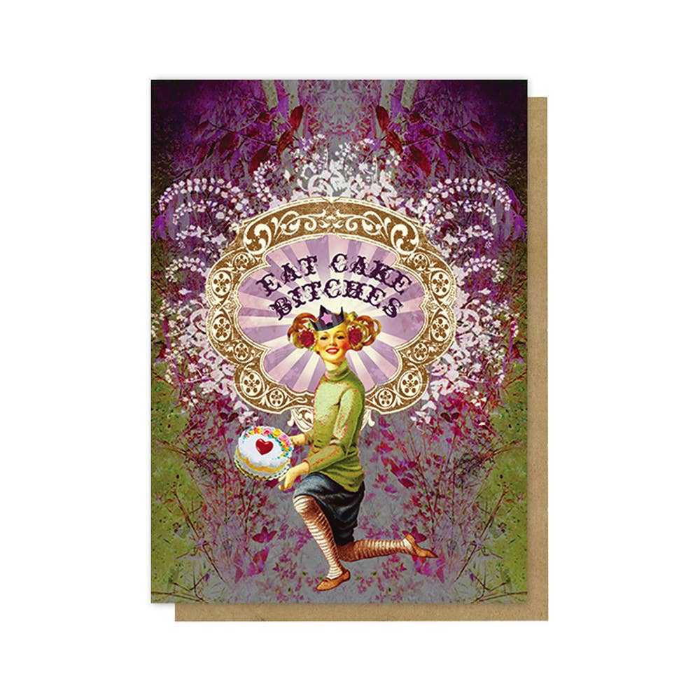 Greeting Card - Eat Cake - Natura Soylights