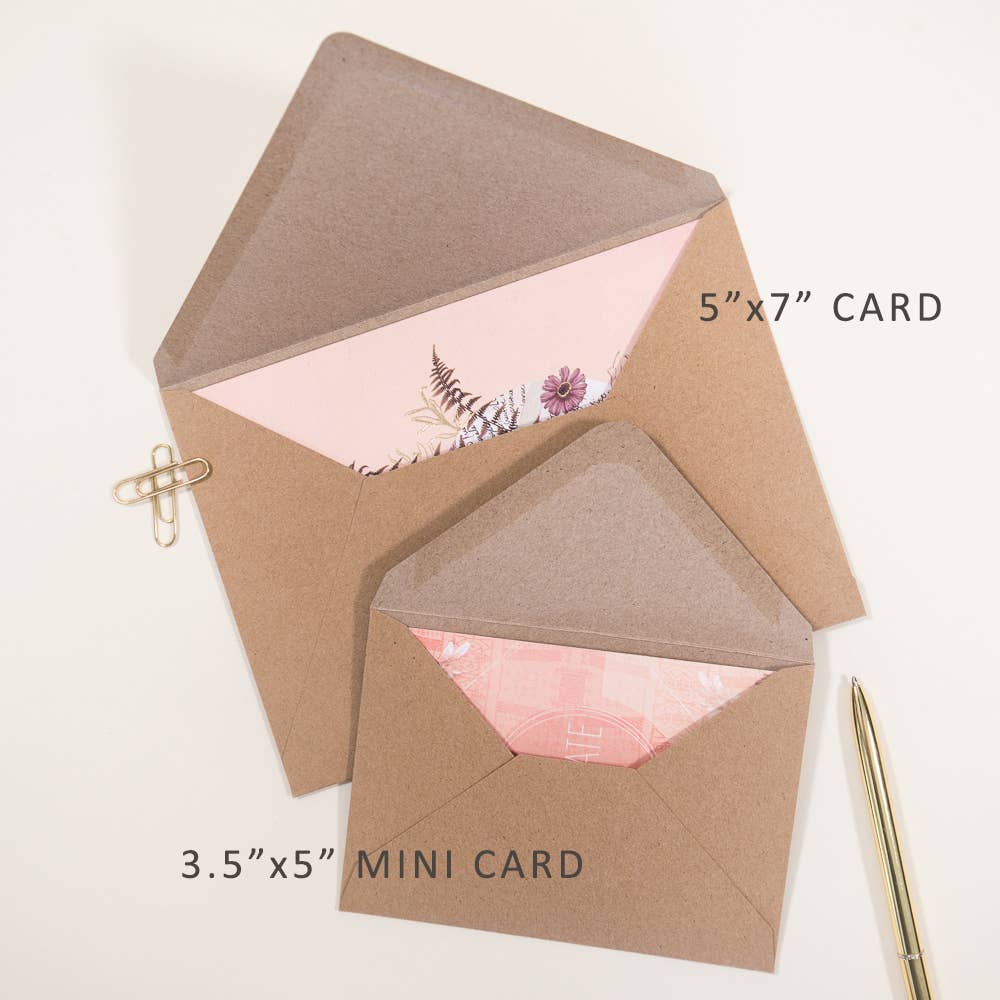 Mini Card - Dragonfly Birthday - Natura Soylights