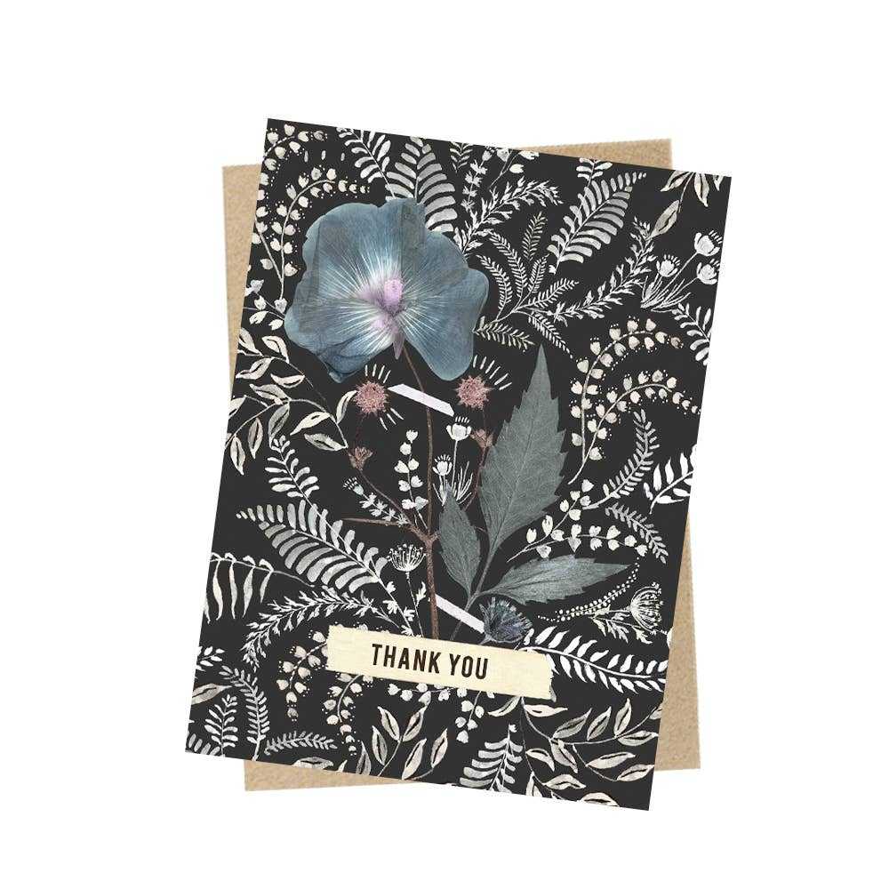 Mini Card - Onyx Thanks - Natura Soylights