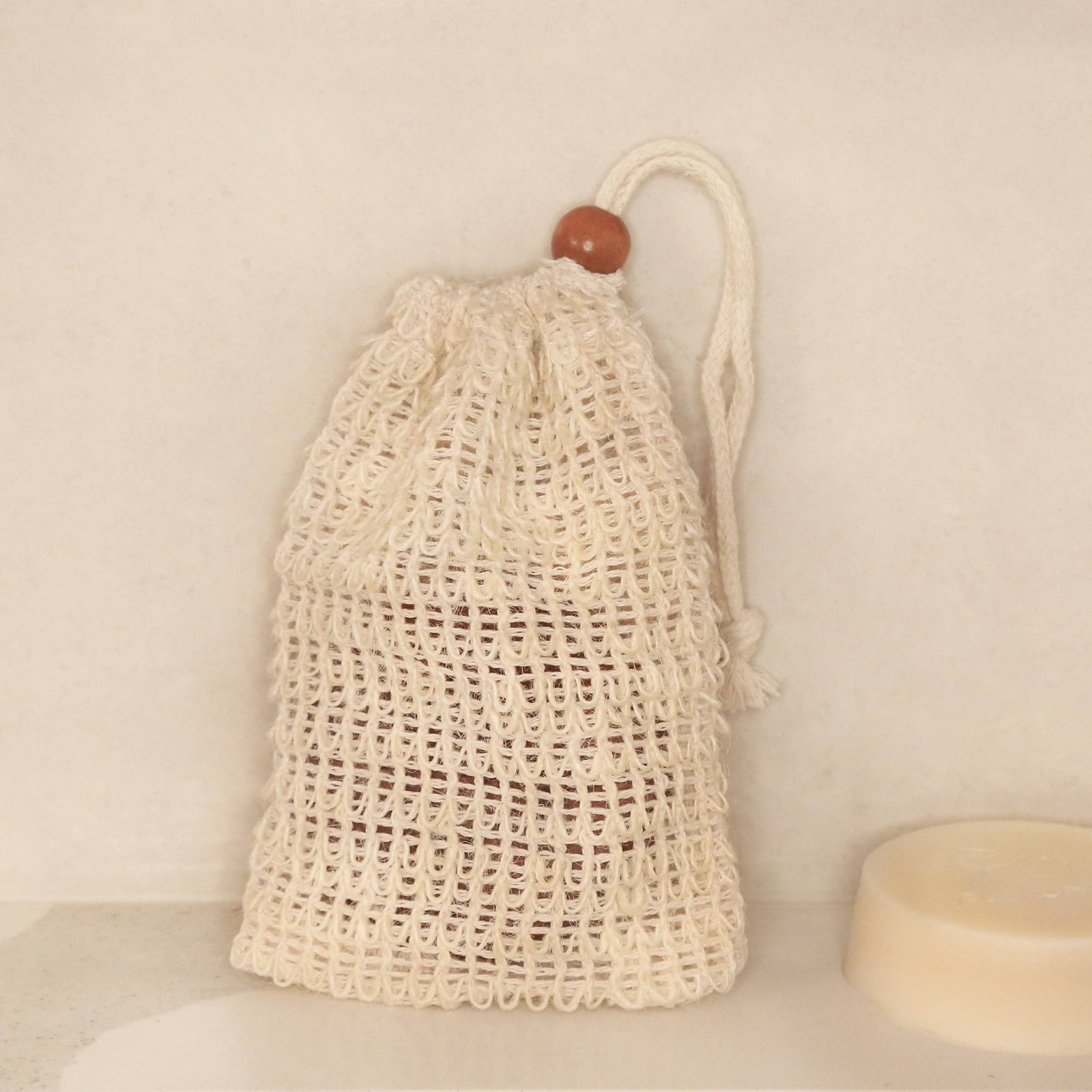 Sisal Soap Saver Bag - Natura Soylights