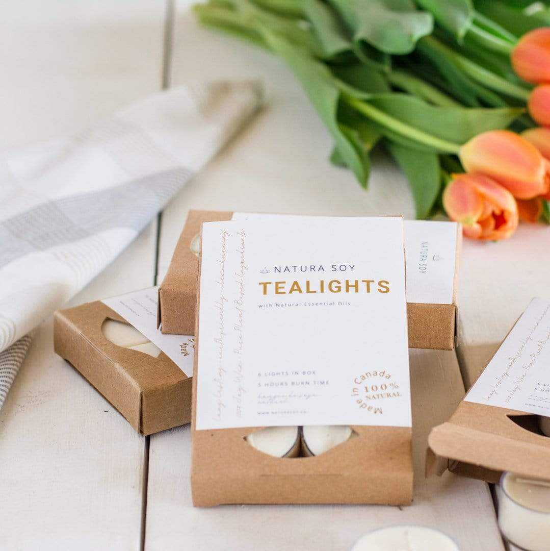 Tealights Bundle - Bestselling Scents - Natura Soylights