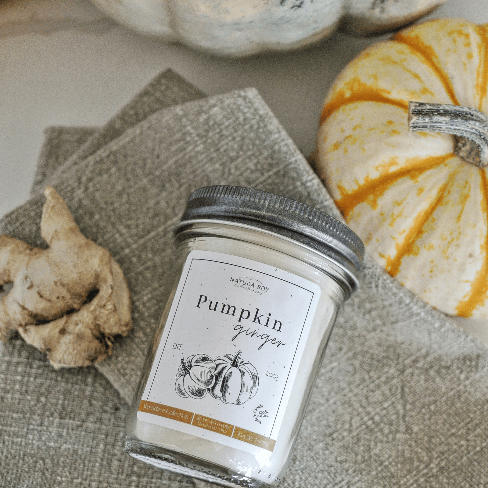 Pumpkin GInger - Natura Soylights