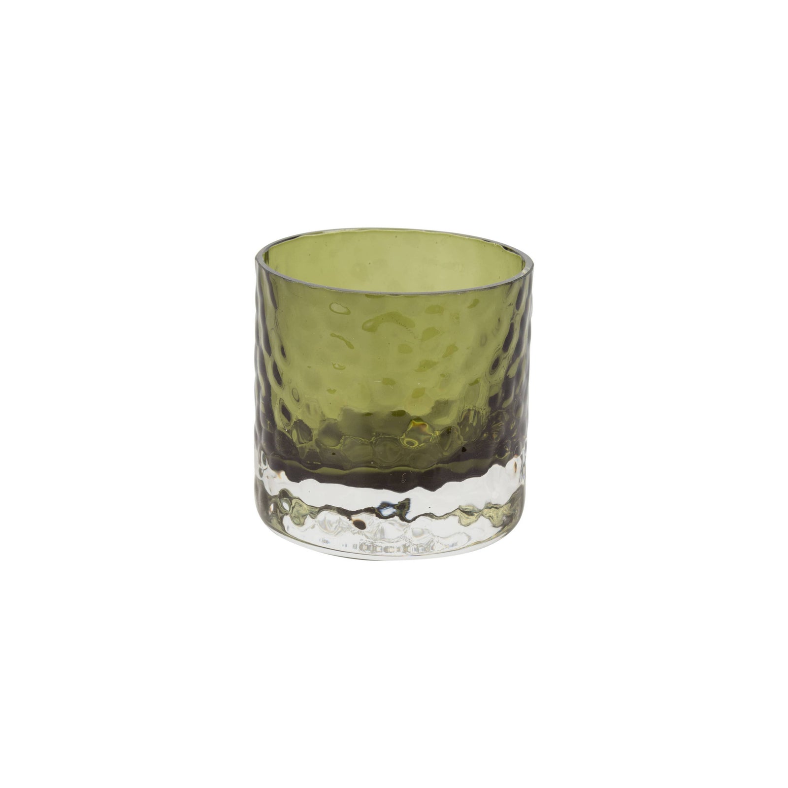 Tealight holder- Green texture