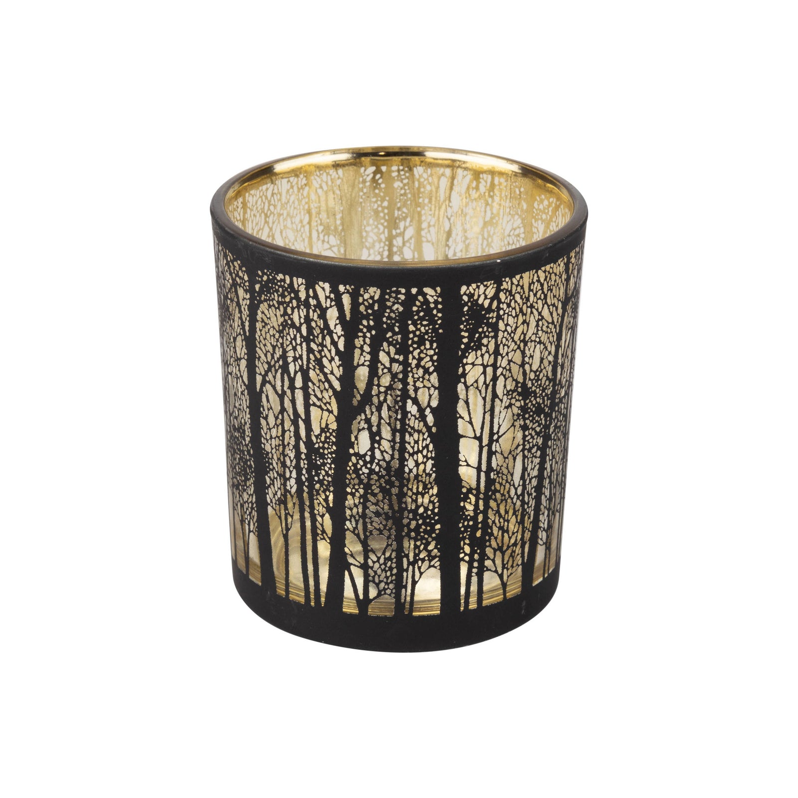 Refill candle holder- Midnight Trees