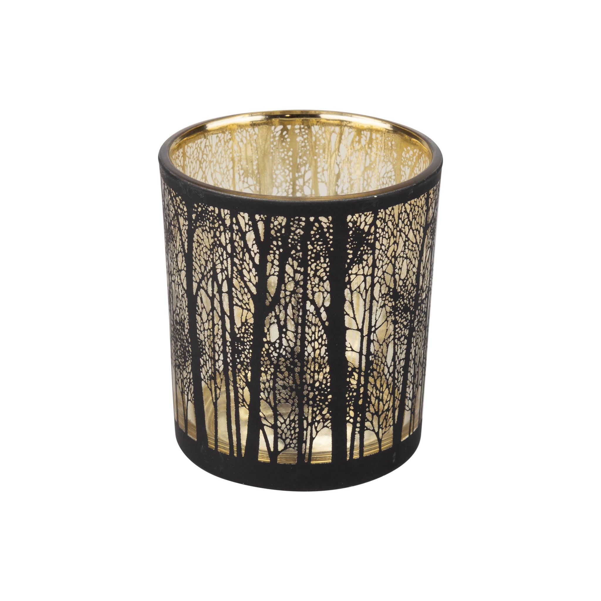 Refill candle holder- Midnight Trees