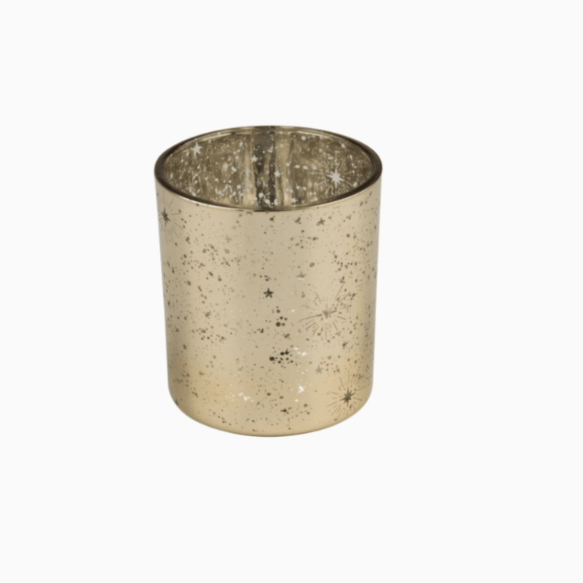 Tealight Holder- Gold Night Sky