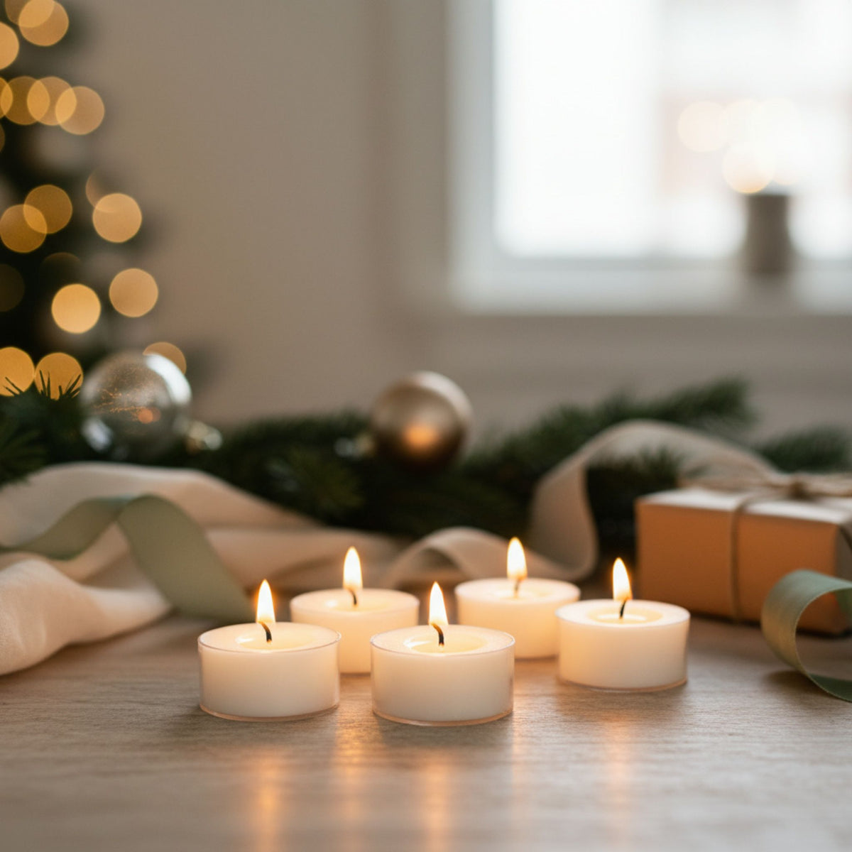 Holiday Tealights Bulk (25)