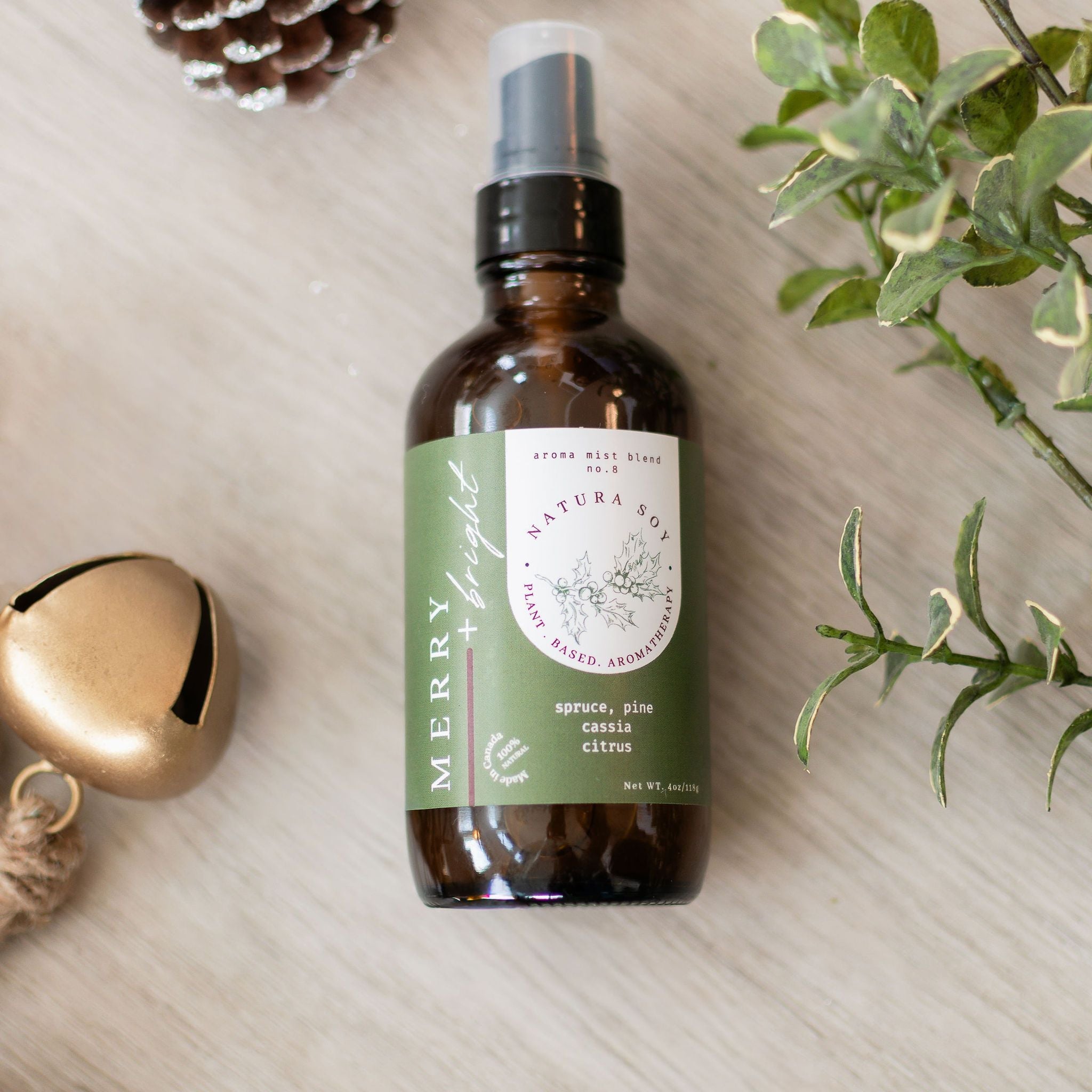 Aromatherapy Room Spray - Natura Soylights