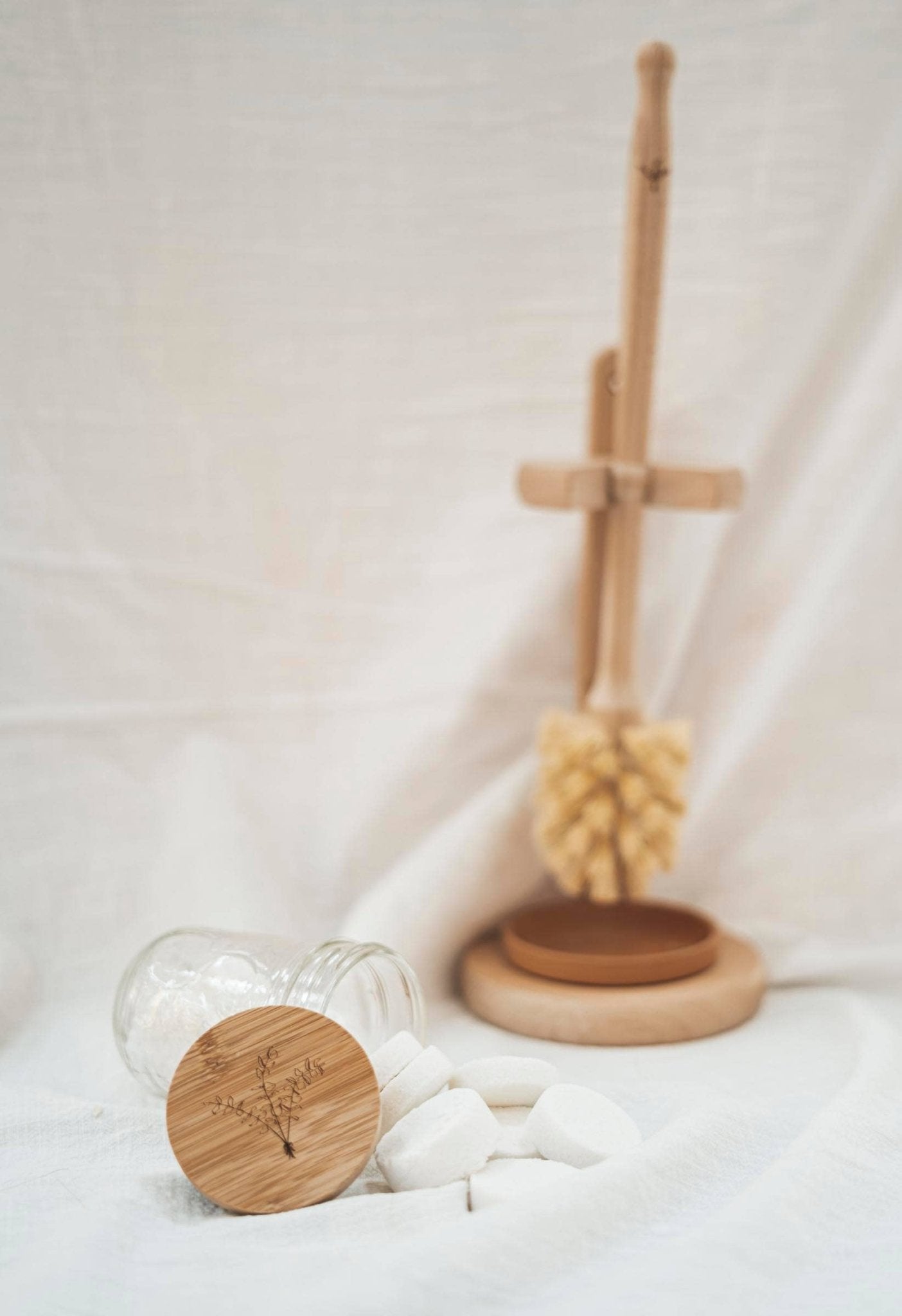 Bamboo Toilet Brush - Natura Soylights