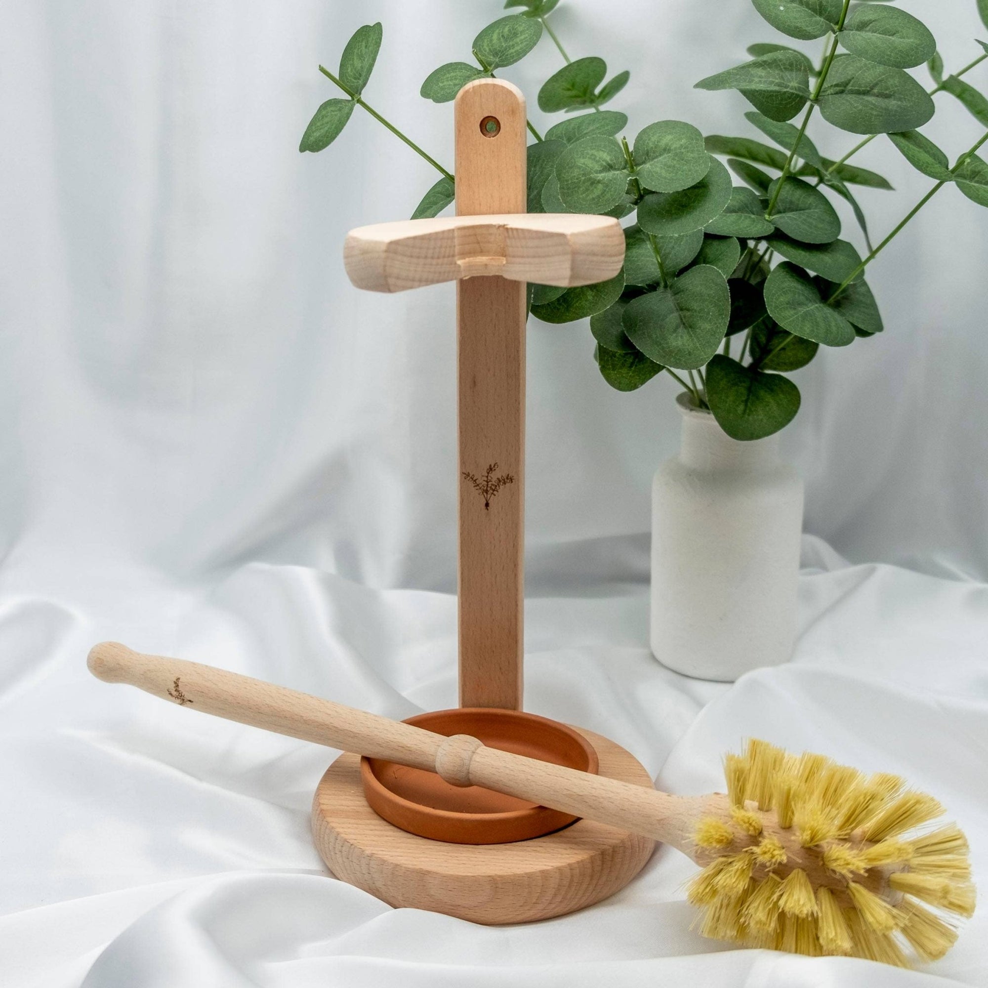 Bamboo Toilet Brush - Natura Soylights