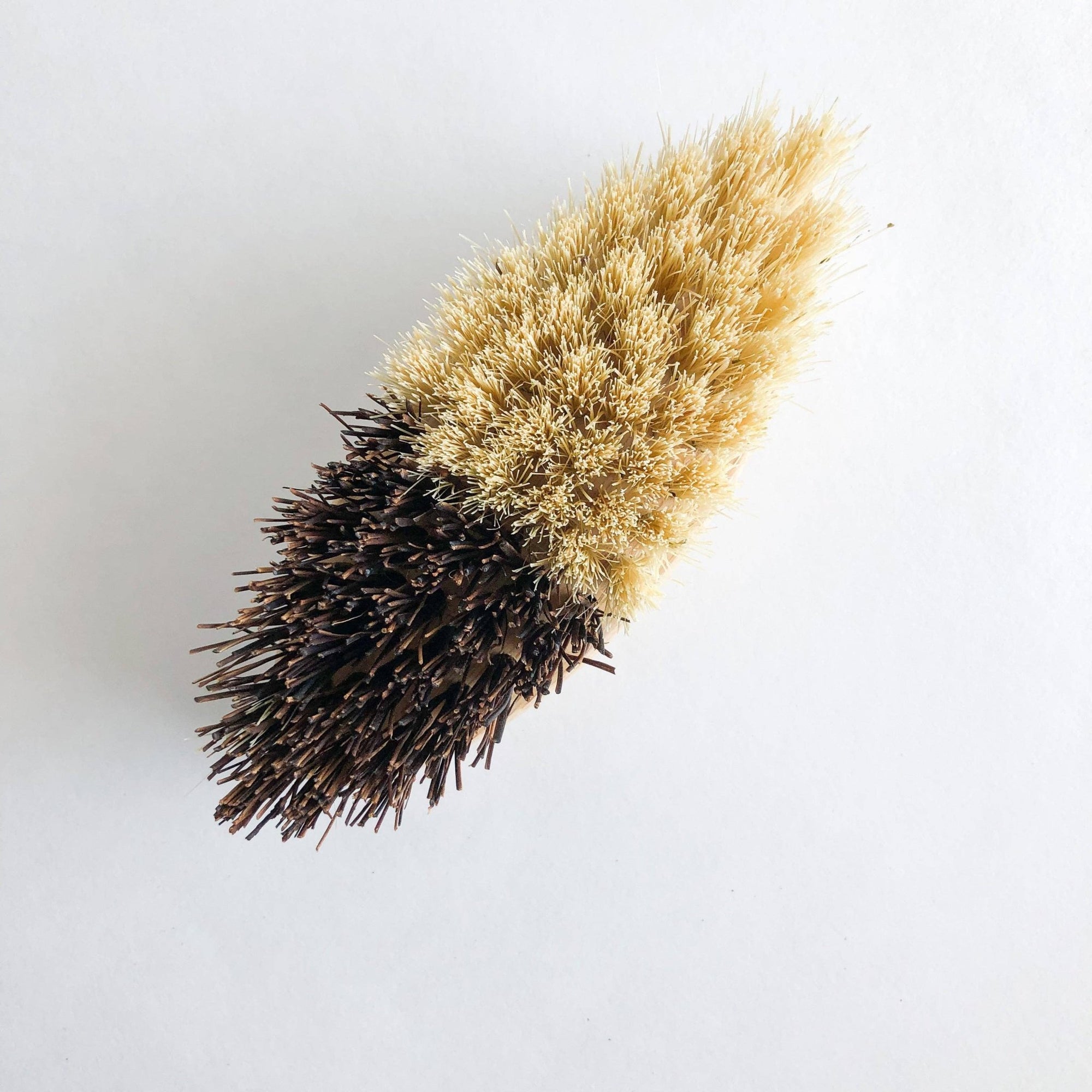 Bamboo Vegetable Brush - Sisal & Palm Bristles - Natura Soylights