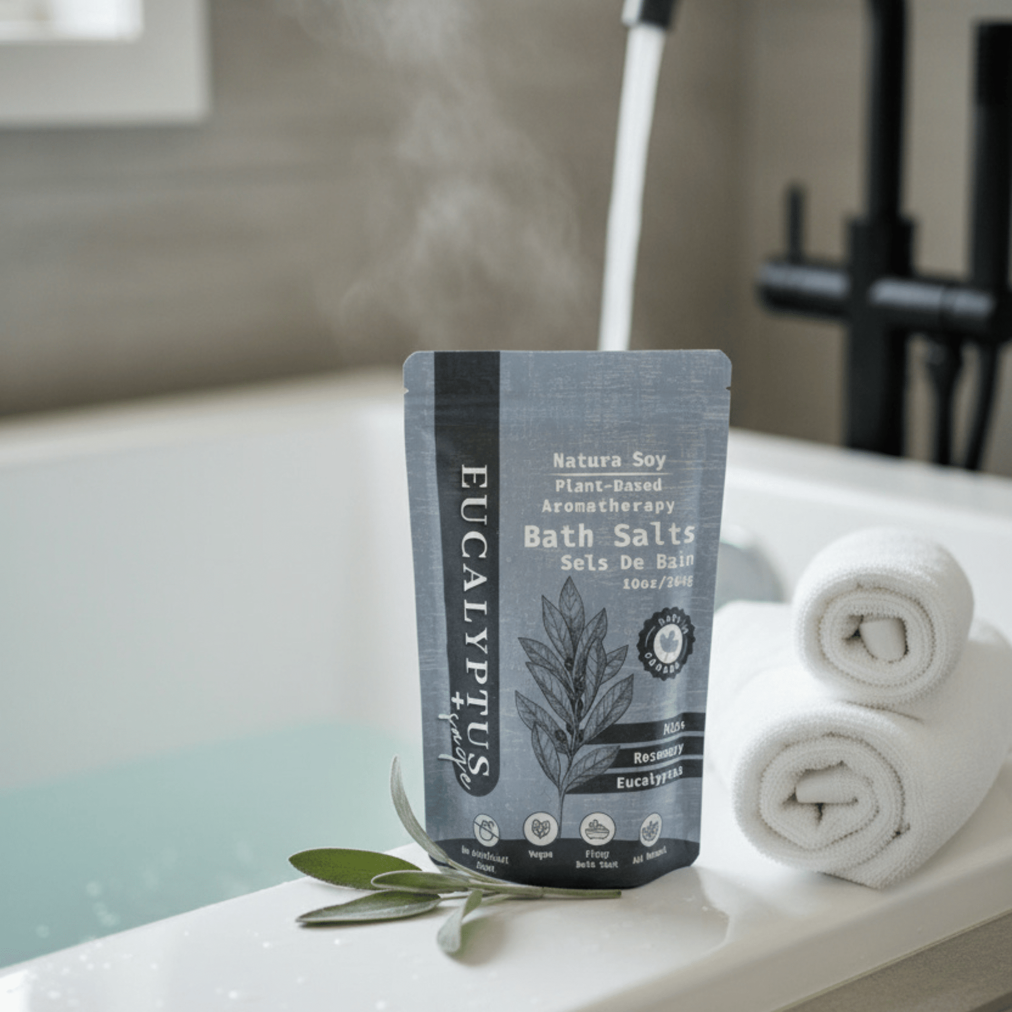 Bath Soak - Eucalyptus Sage - Natura Soylights