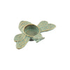 Bee Tea Light Holder - Cast Iron with Verdigris & Gold Finish - Natura Soylights
