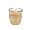 Bubble Glass Votive L Gold Luster - Natura Soylights