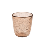 Bubble Glass Votive L Pink - Natura Soylights