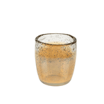 Bubble Glass Votive S Gold Luster - Natura Soylights