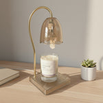 Candle Warmer Lamp - Scalloped - Natura Soylights