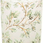 Frosted Branch Glass Tealight Holder - Natura Soylights