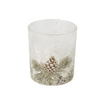 Frosted Pinecone Refill Candle Holder - Natura Soylights