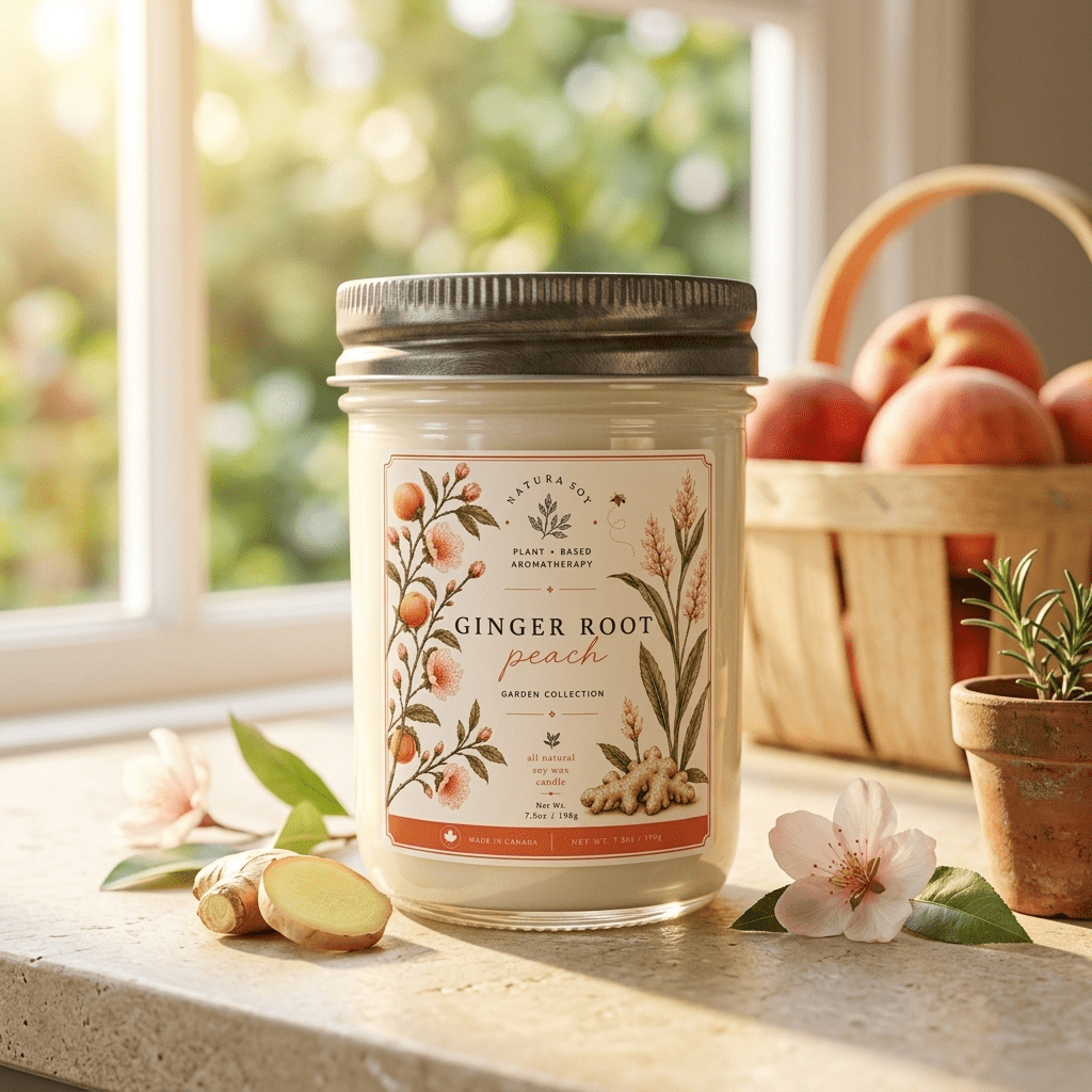 Garden Collection Candle - Natura Soylights