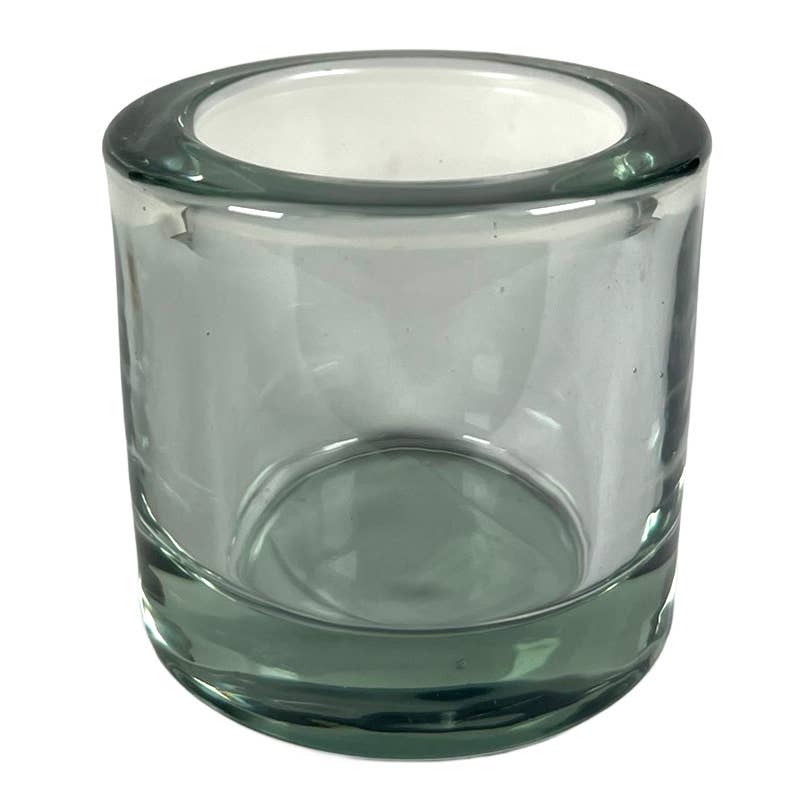 Heavy Glass Tealight & Votive Candle Holder - Natura Soylights