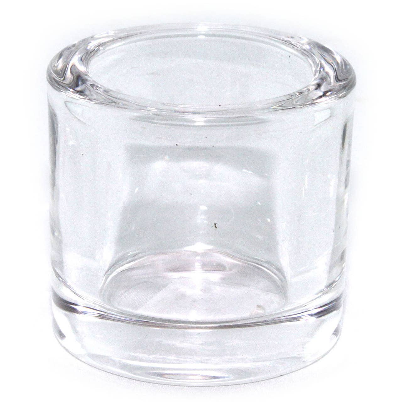 Heavy Glass Tealight & Votive Candle Holder - Natura Soylights
