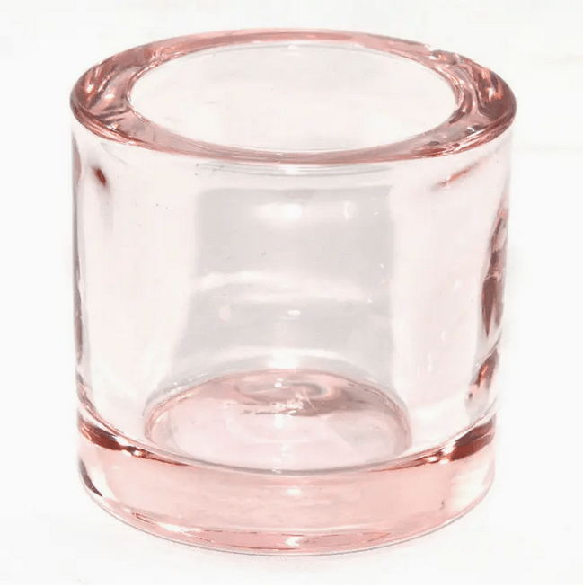Heavy Glass Tealight & Votive Candle Holder - Natura Soylights
