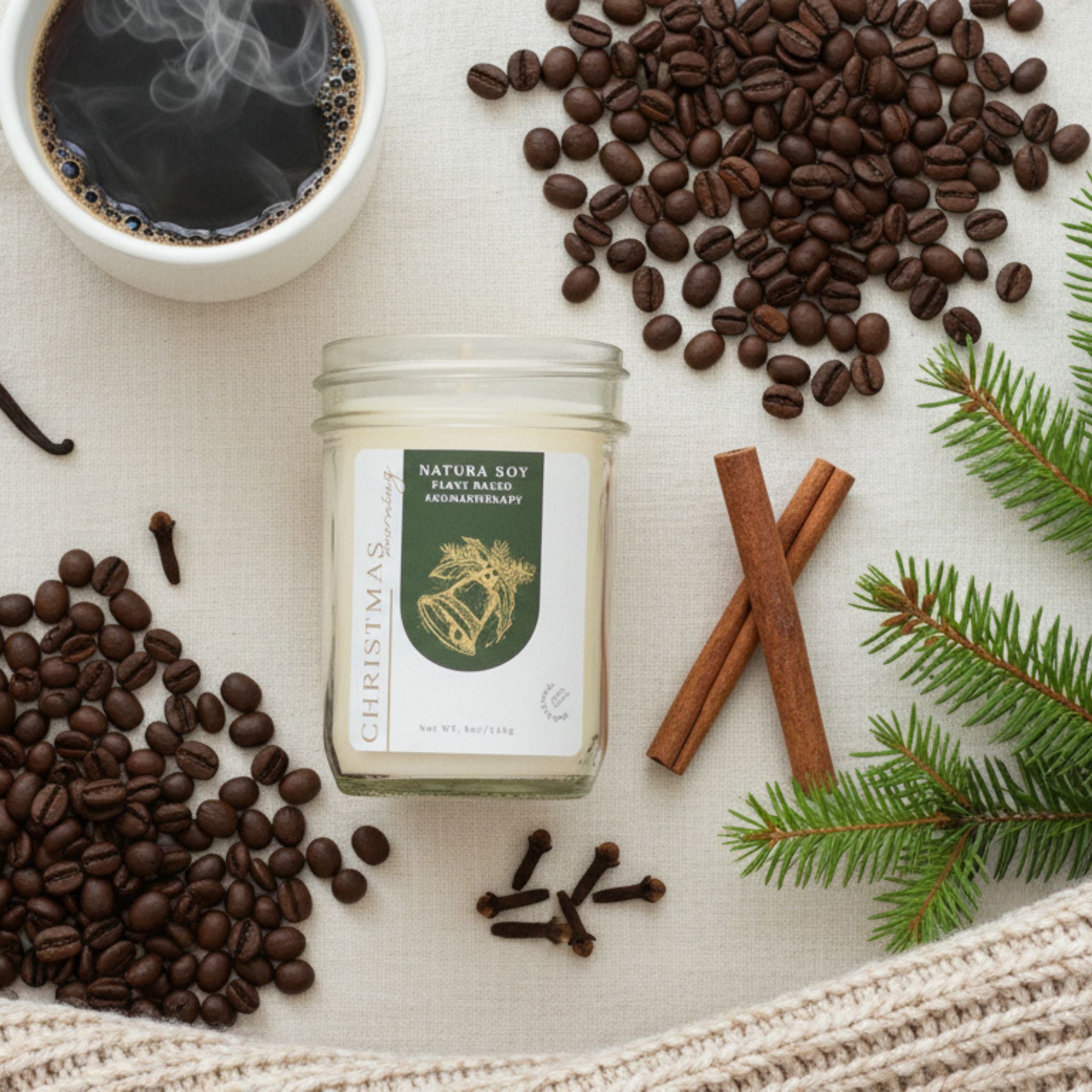 Holiday Marketplace Jar - Natura Soylights