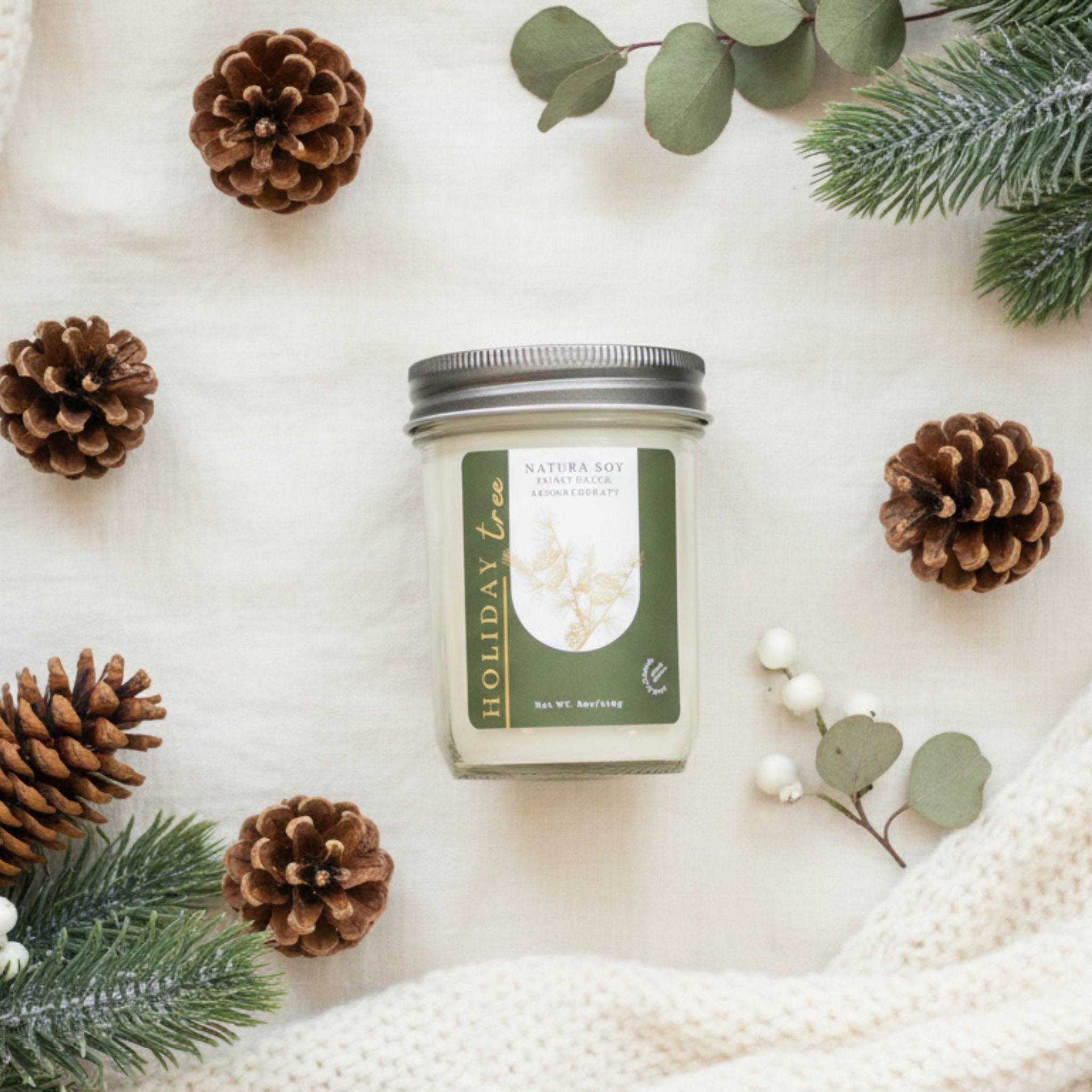 Holiday Marketplace Jar - Natura Soylights