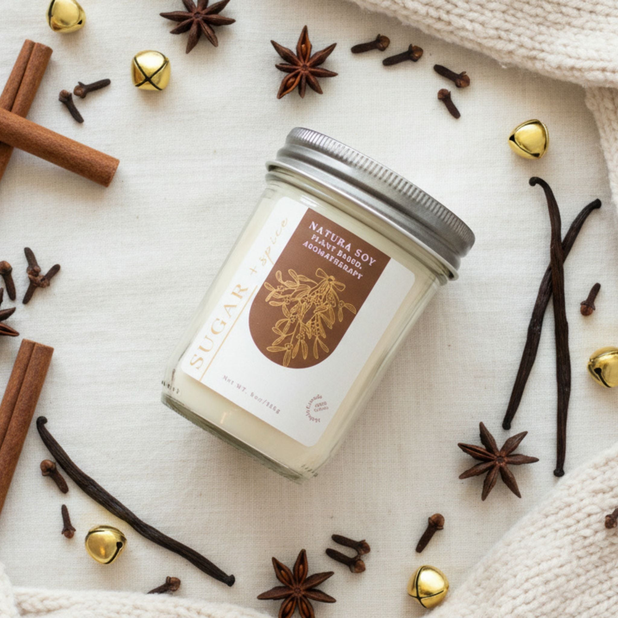 Holiday Marketplace Jar - Natura Soylights