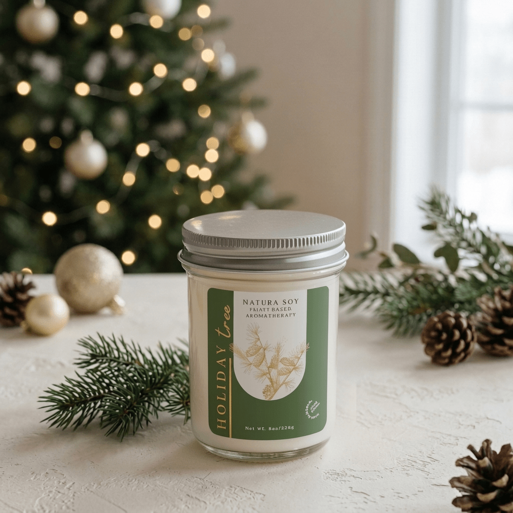 Holiday Marketplace Jar - Natura Soylights