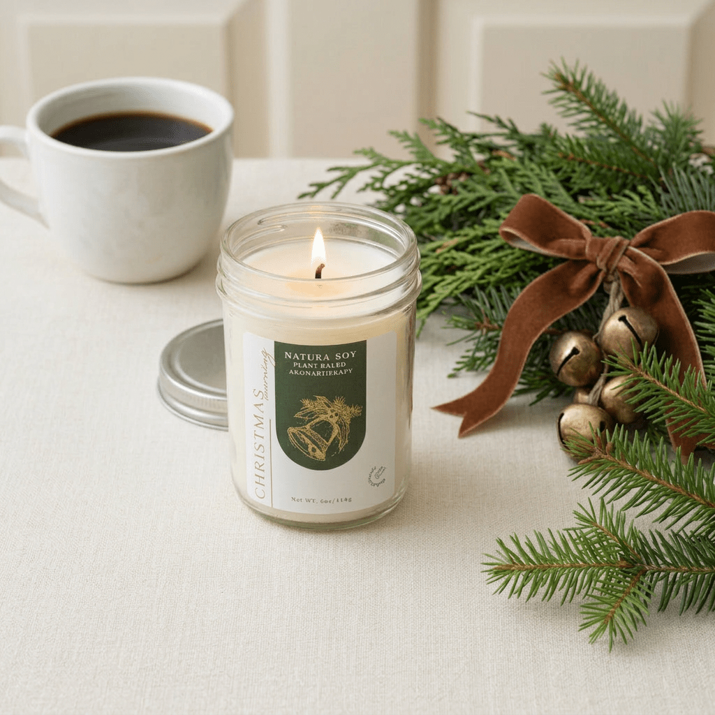 Holiday Marketplace Jar - Natura Soylights